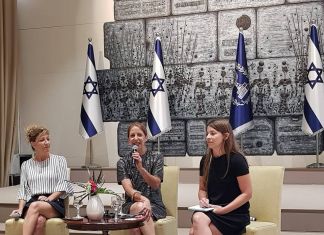 «Mujeres en Diplomacia» un evento que reunió a mujeres diplomáticas israelíes y mujeres que representan a sus países en Israel