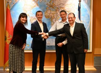 El Ministerio de Defensa de Israel y el Ministerio de Defensa de Montenegro firman por primera vez un acuerdo GTG