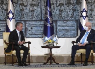 El presidente Rivlin recibió credenciales diplomáticas de nuevos embajadores de Colombia, Grecia, Dinamarca, Rumania y Argentina ante el Estado de Israel.