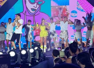 Evento de clausura de los 21 Juegos Macabeos en Live Park Rishon Lezion