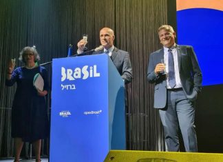 Brasil celebra 200 años de independencia juntamente con Casa Brasil , celebración diplomatica en el puerto de Tel Aviv