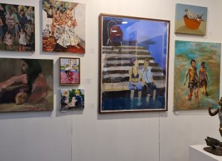 Exposicion de arte israeli 2022 bajo el auspicio del Banco Hapoalim en bien de jovenes en situacion de alto riesgo Tel Aviv 24-25 y 26 de Dic 2022