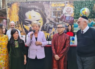 Inauguración del jardín del restaurante Viet-Taam cocina vietnamita Kosher Lemehadrin en el corazón de Netanya: ¡Vietnam en miniatura!