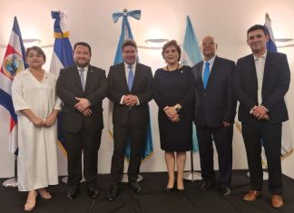 Las embajadas de Costa Rica, El Salvador, Guatemala y Honduras conmemoraron en Israel sus 202 años de independencia