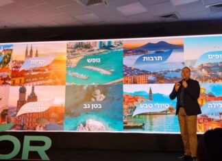 .La empresa de Aviacion «Sundor» subsidiaria de El Al presentó su rebranding en la feria de turismo IMTM