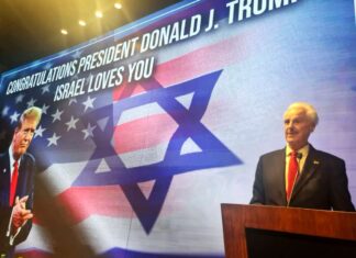 .Evento de juramento del presidente Donald Trump en el Museo Amigos de Israel Museo FOZ